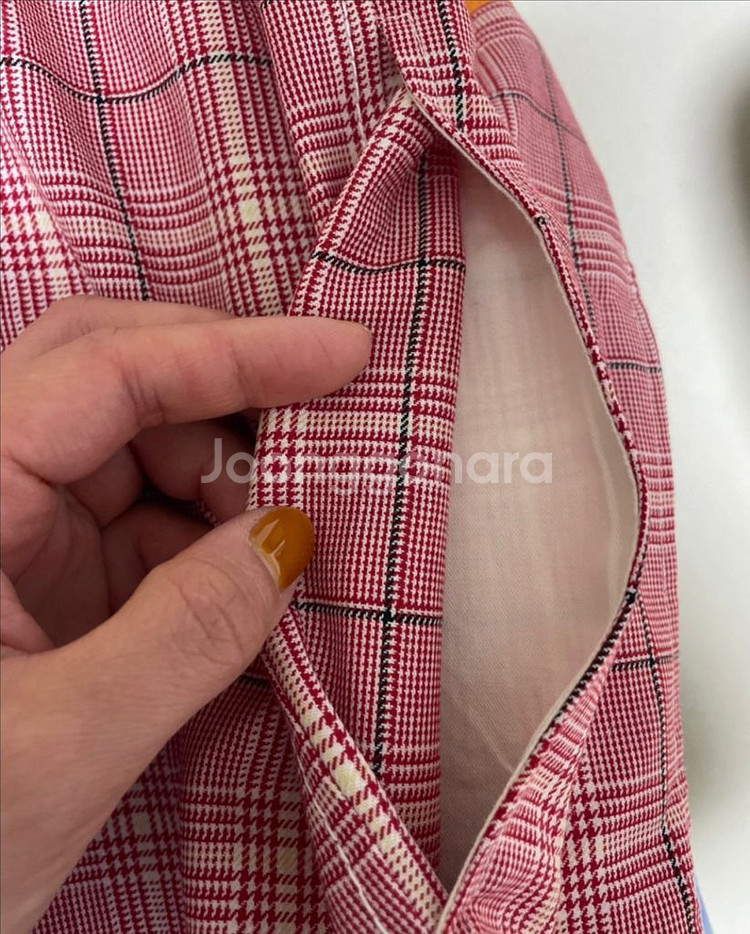 마르니 체크바지 36--5