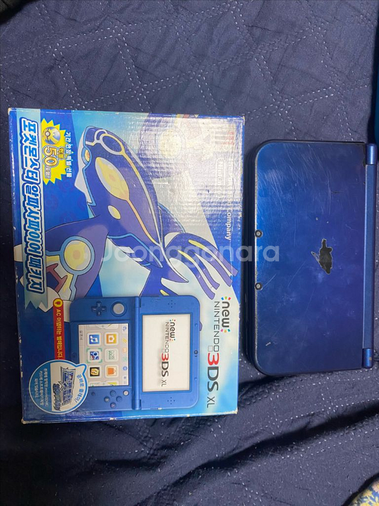 뉴 닌텐도 3DS XL 알파사파이어패키지--0