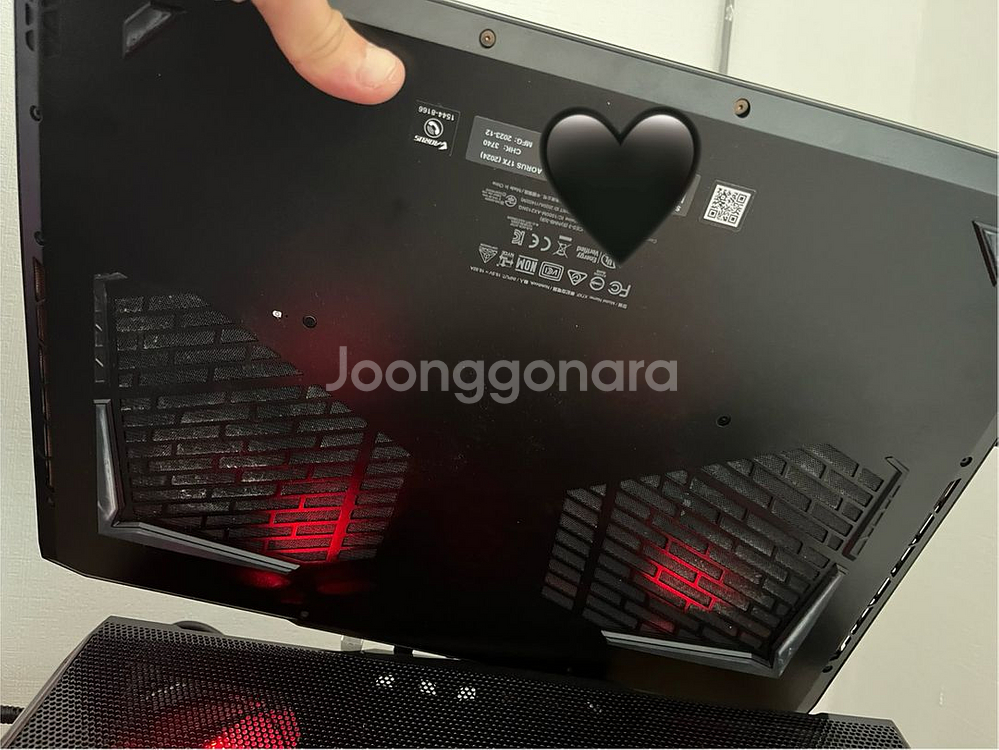 기가바이트 aorus 17X ZG rtx4090 팝니다--2