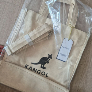 캉골 헥사 캔버스 토트백 새상품