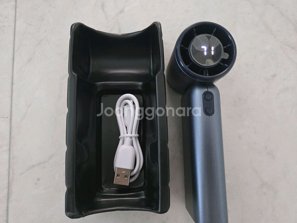 초고속 무선 선풍기 3600mAh 새제품 C타입 팝니다--0