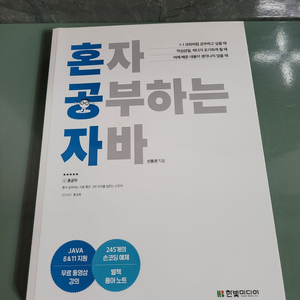 IT도서(개발자서적) - 혼자 공부하는 자바 책