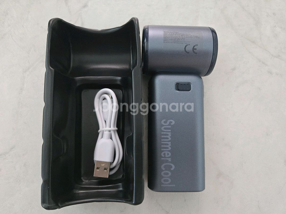 초고속 무선 선풍기 3600mAh 새제품 C타입 팝니다--2