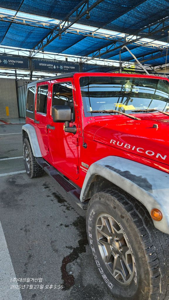 지프랭글러jk2,8디젤루비콘4도어 충북진천2012년식 이미지