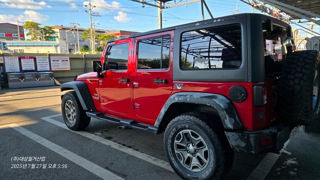 지프랭글러jk2,8디젤루비콘4도어 충북진천2012년식 이미지