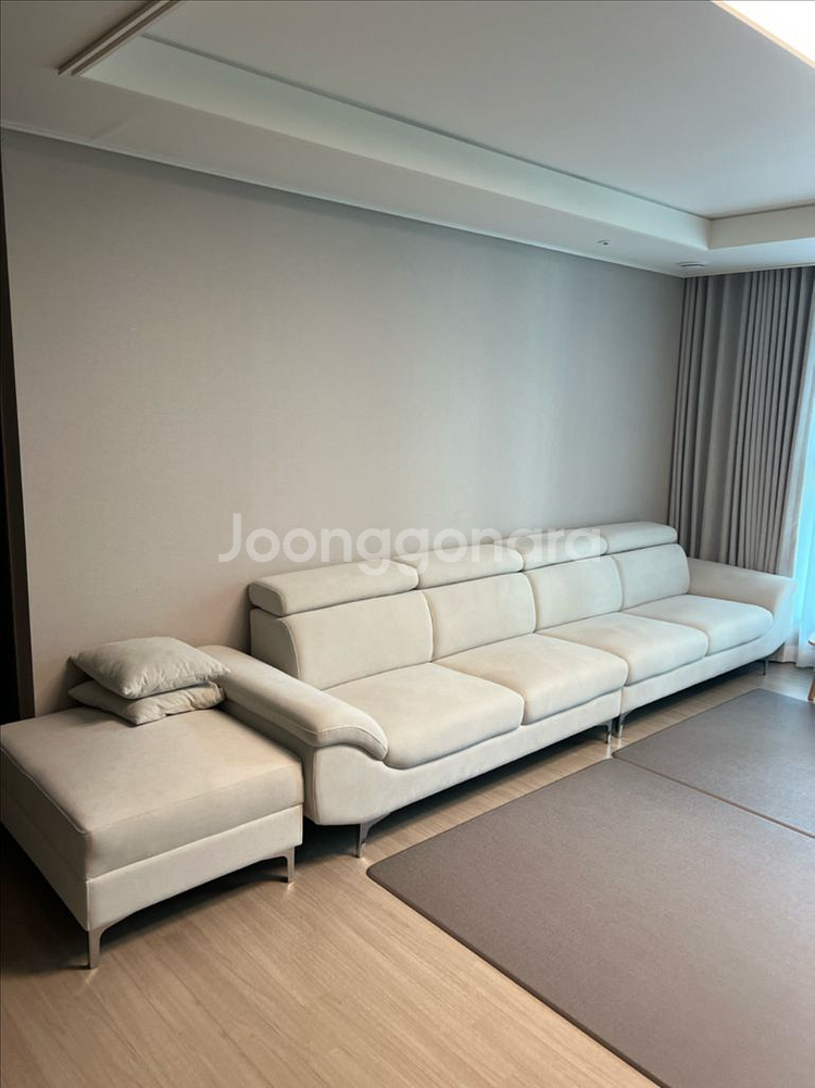 삼익가구 6인용 아쿠아텍스 헤드틸팅 소파(실사진첨부)--3