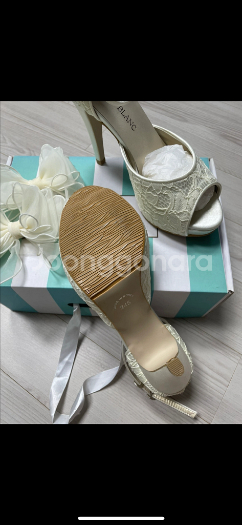 SHOES DE BLANC 웨딩슈즈 245--1