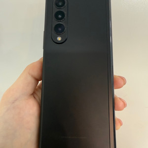 외관S급)갤럭시Z폴드3 512GB 블랙/ Y992