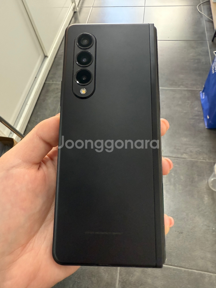 갤럭시Z폴드3 512GB 블랙/ Y992--0