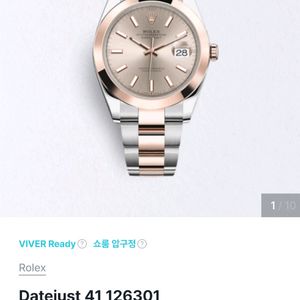 로렉스 데이저스트 선더스트 41mm 126301