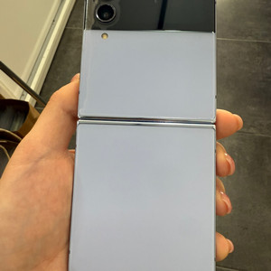 무잔상)갤럭시Z플립4 256GB 블루/ Y993