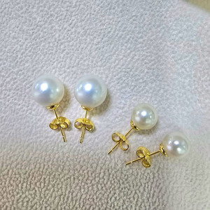 [새상품] 넘 예쁜 진주 귀걸이 10mm, 8mm 선물