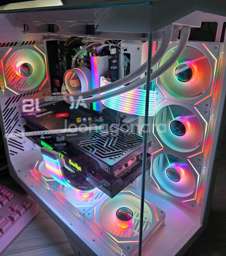 7800X3D 4080 본체 팝니다--0