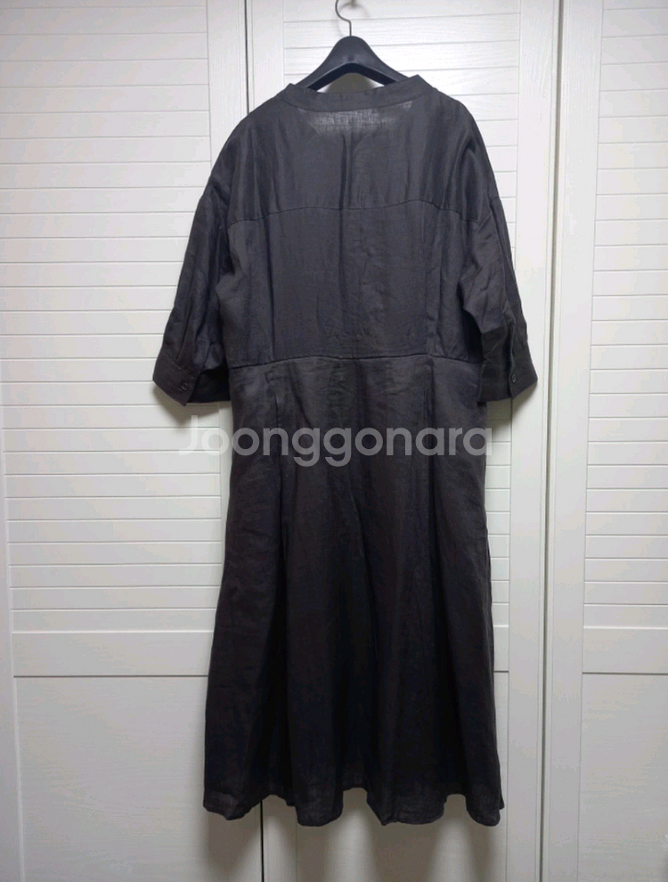 VW베라왕 프렌치린넨 원피스 겸 아우터(L) ㅡ새상품--4