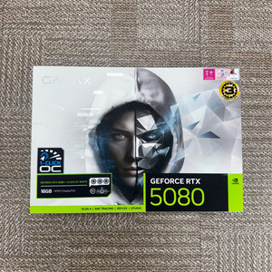 새상품 갤럭스 RTX 5080 화이트 OC 16GB
