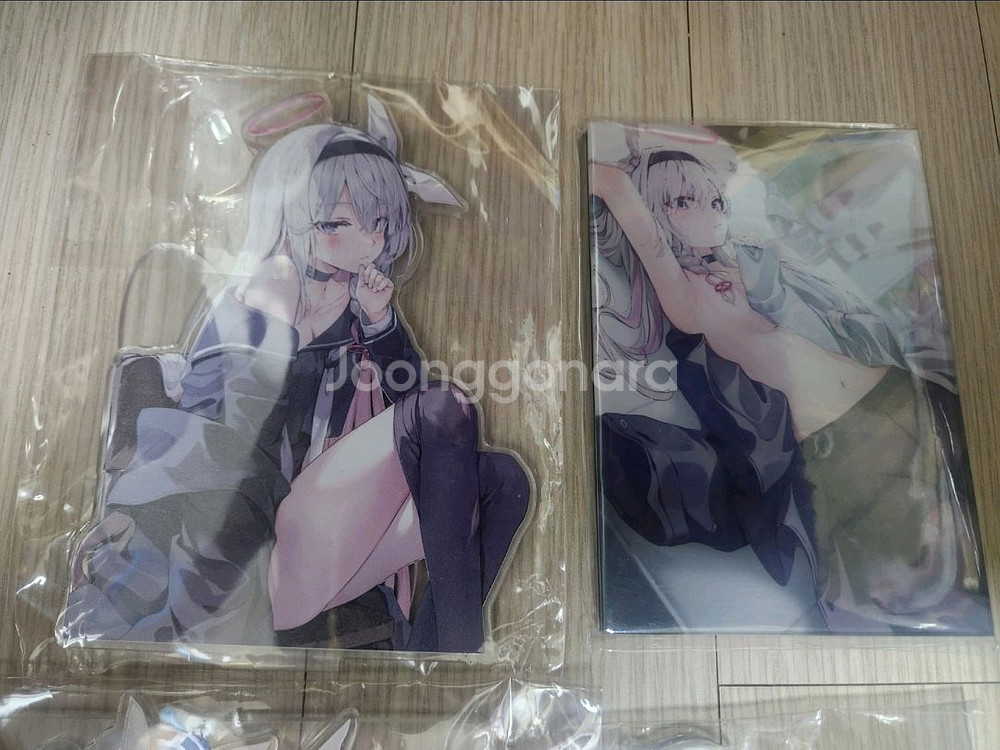 블루아카이브 아스나,프라나,시로코 아크릴스탠드--1