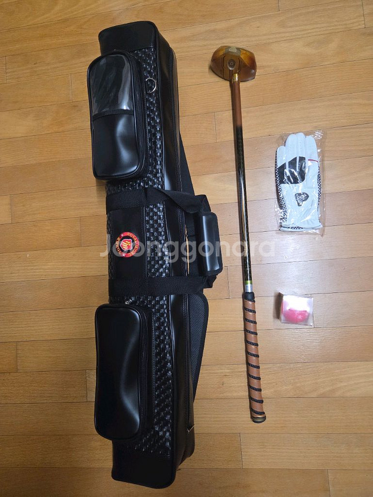 파크골프채(로얄미디스R-300)&최고급 골프백 셋트--0