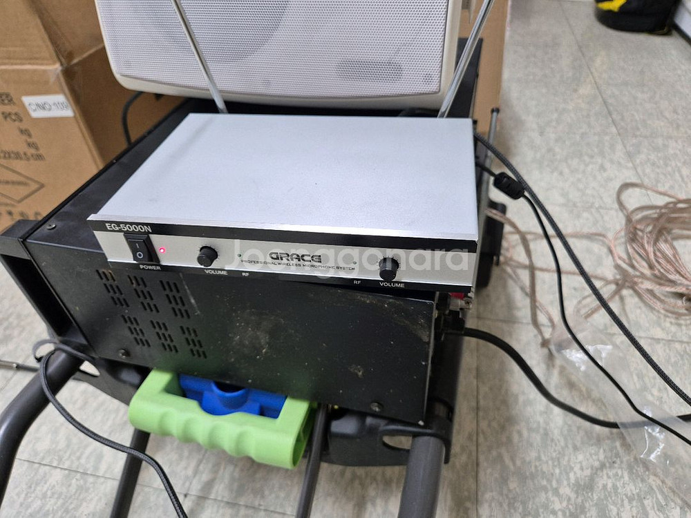 카날스 2채널 무선마이크 EG 5000N--1