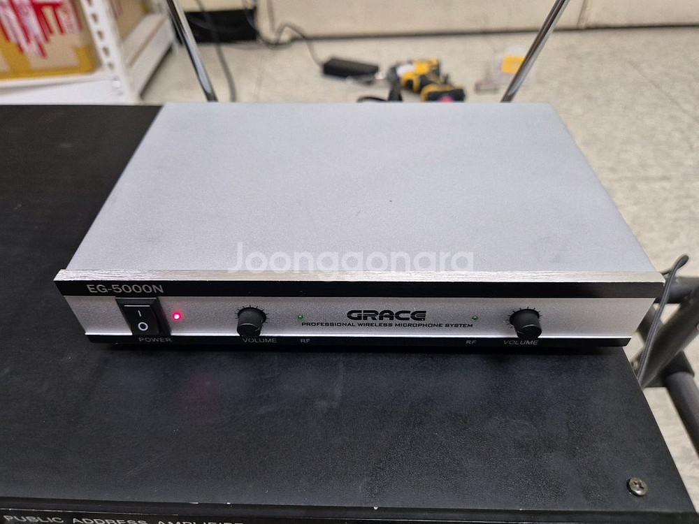 카날스 2채널 무선마이크 EG 5000N--2