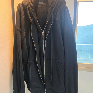 준지/25ss더블레이어드후드/L
