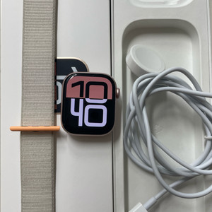 애플워치10 42mm 로즈골드 S급