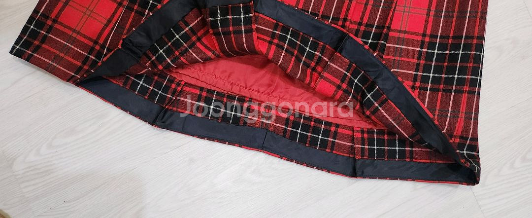 BCBG 모직 체크스커트55--2