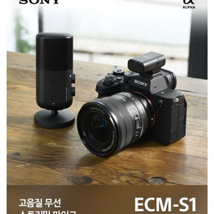 소니 무선 스트리밍 마이크 ECM-S1
