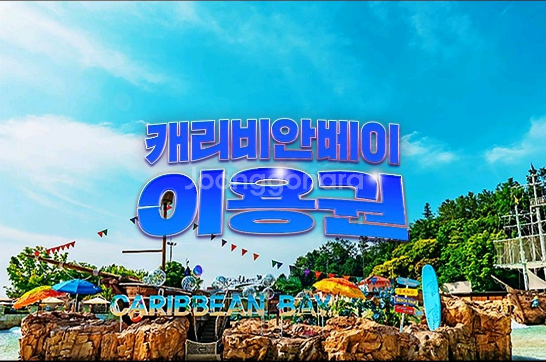 캐리비안베이 이용권--0