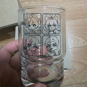 미츄 유리컵