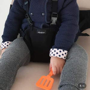 노르디코 휴대용 아기 부스터 의자띠