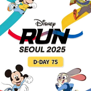 2025 디즈니런 10km 양도합니다 (남)