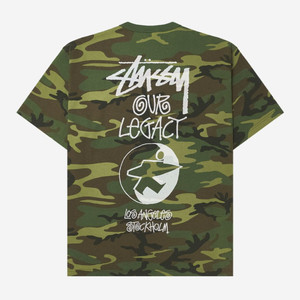 스투시 x 아워레가시 티셔츠 (카모) L사이즈