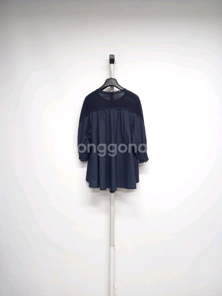 마인 MINE 춘하추 사그락 레이온 니트 블라우스 44--1