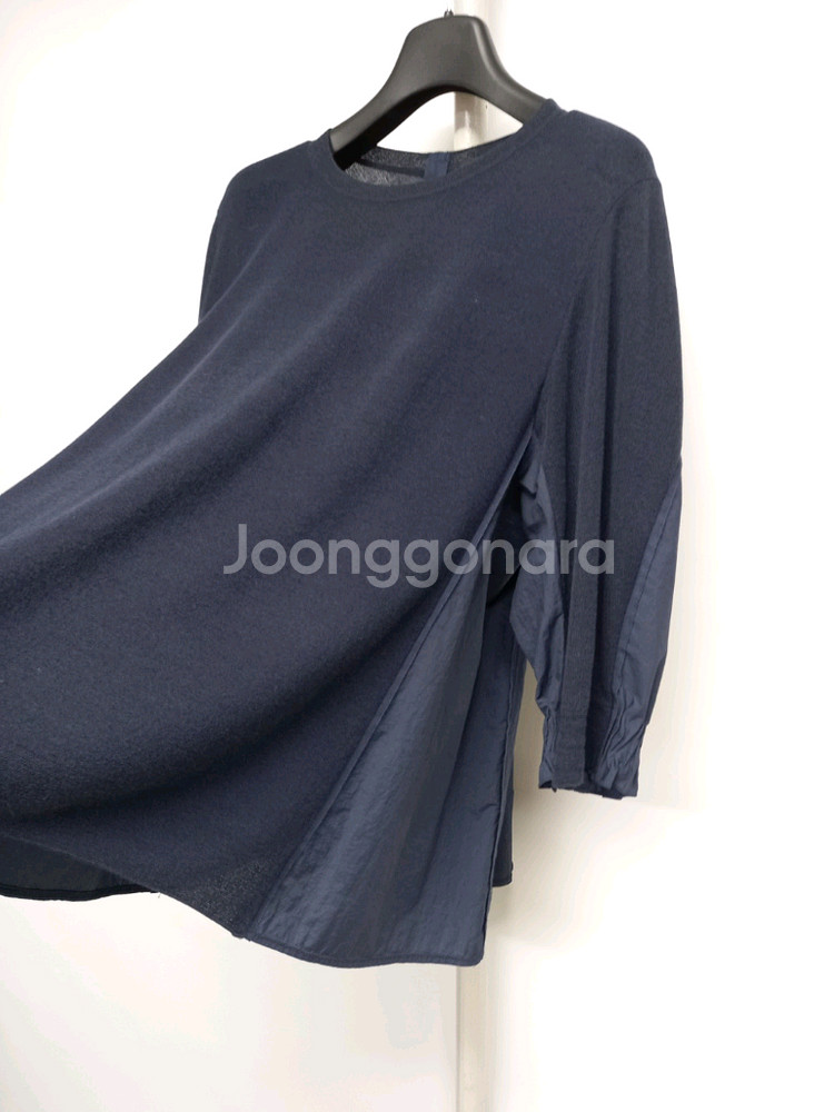 마인 MINE 춘하추 사그락 레이온 니트 블라우스 44--3