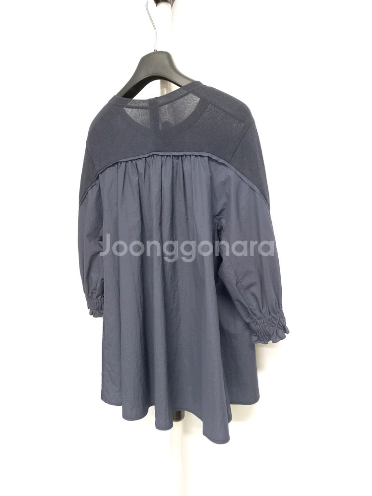 마인 MINE 춘하추 사그락 레이온 니트 블라우스 44--4