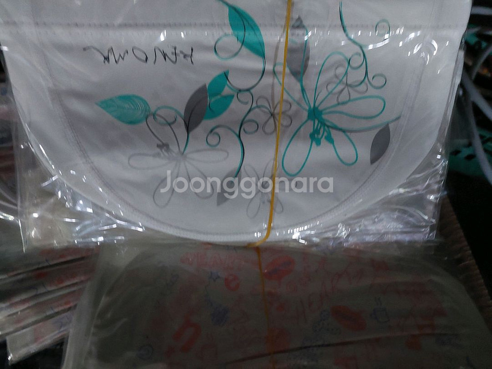 수모 500개 팝니다 미사용 색상 여러가지--1