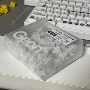 hg 화이트 넌클릭 90개 키보드스위치