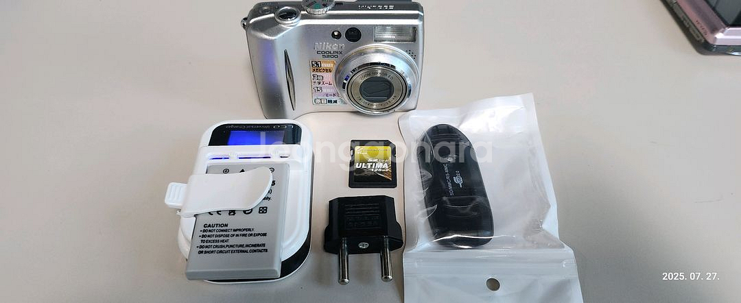 NIKON COOLPIX 5200 빈티지 디지털카메라--7