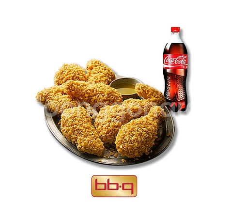 BBQ 황금올리브 치킨 + 콜라 1.2L 팝니다--0