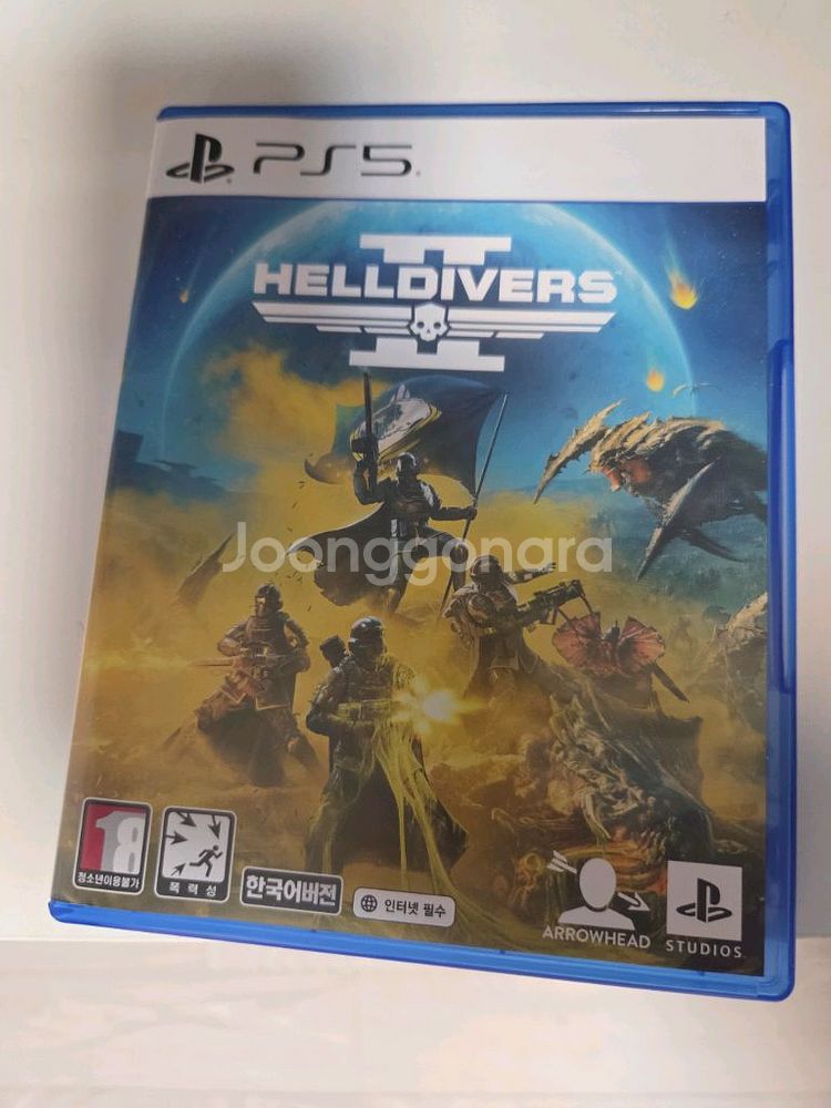 ps5 헬다이버즈2 중고 팝니다--0