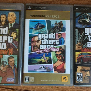 PSP GTA 시리즈 3종