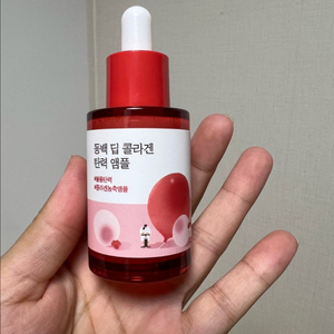 라운드랩 동백 딥 콜라겐 탄력 앰플 30ml, 1개