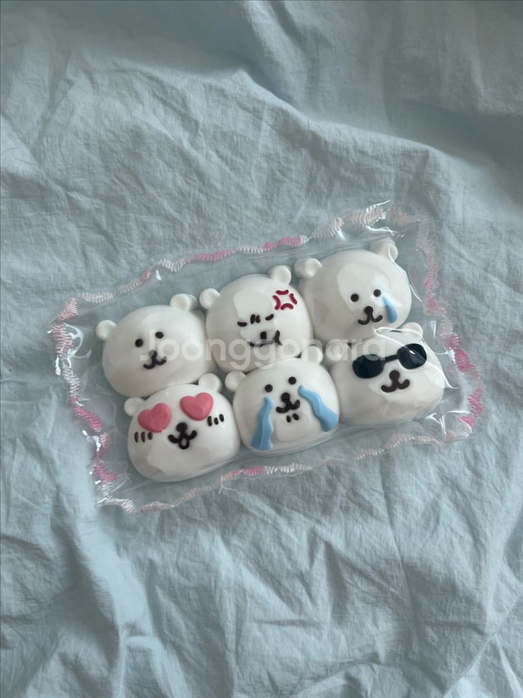 말랑밴드 수제 말랑이 농담곰 세트 크림감--0