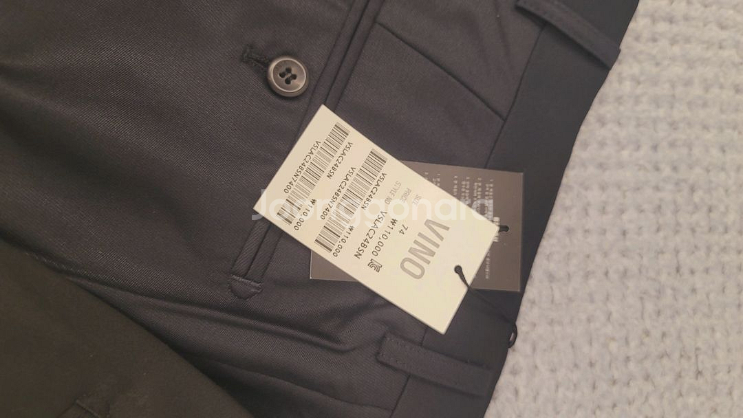 [새상품] VINO 남성정장 바지 74(허리 28)--1