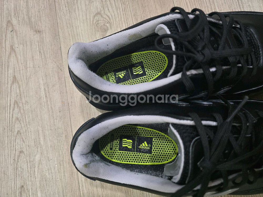 아디다스 골프 가죽골프화 250mm--2