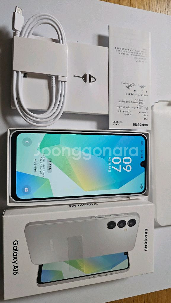 삼성 갤럭시 A16 화이트 6GB/128GB (단순개봉--0