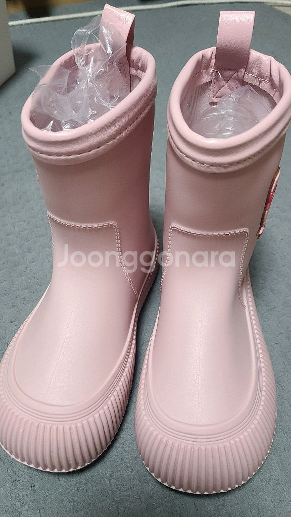 핑크리본장화220 새거--1