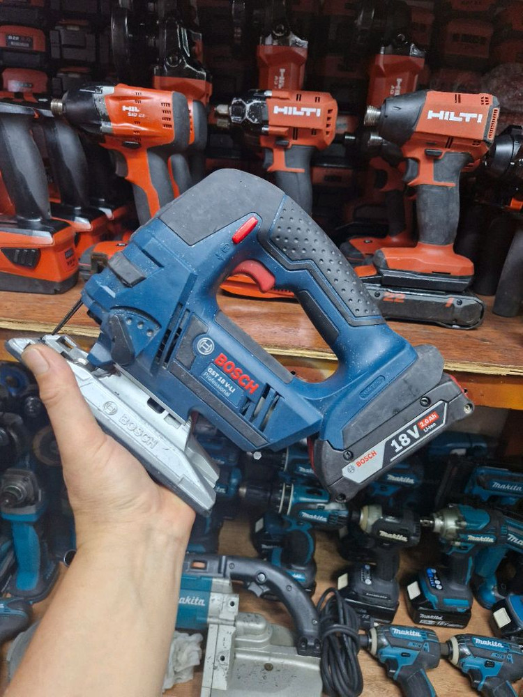 보쉬충전직쏘 GST18VLI 직소 JIGSAW독일 배터 이미지