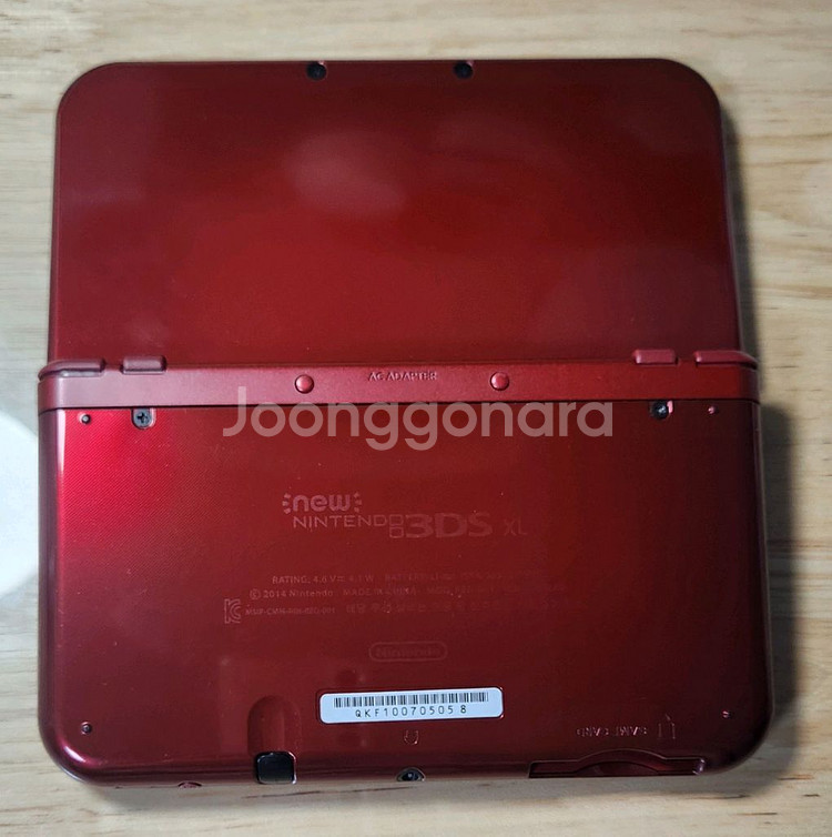 뉴 닌텐도 new 3DS XL 메탈릭 레드--3
