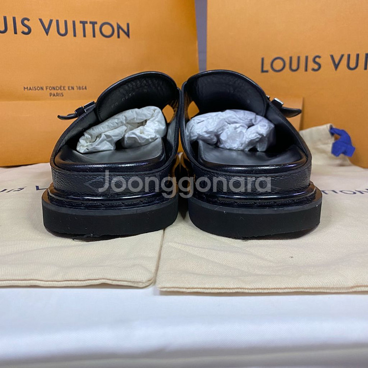 [8]루이비통 LV 이지 뮬 모노그램 이클립스 슬리퍼--3